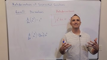 Antiderivatives of Exponential Functions