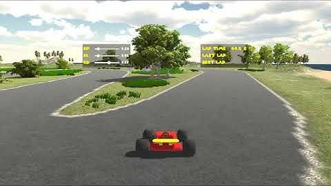 Self-Driving Go-Kart Simulation | PID Controller