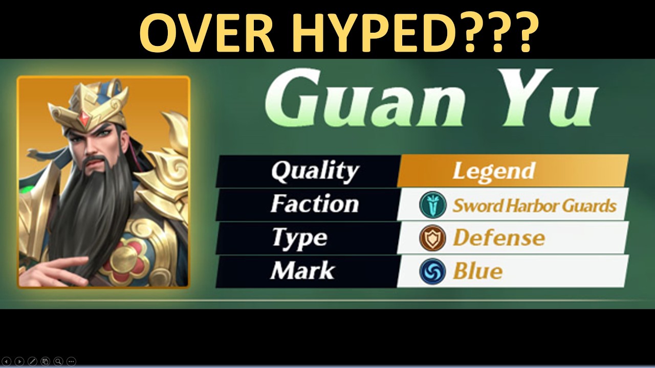 NEW LTE GUAN YU....HYPE!?