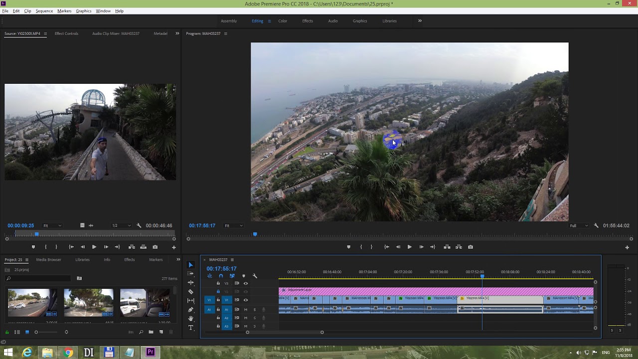 How to fit a 4k clip to a 1080p timeline in premiere pro set to frame