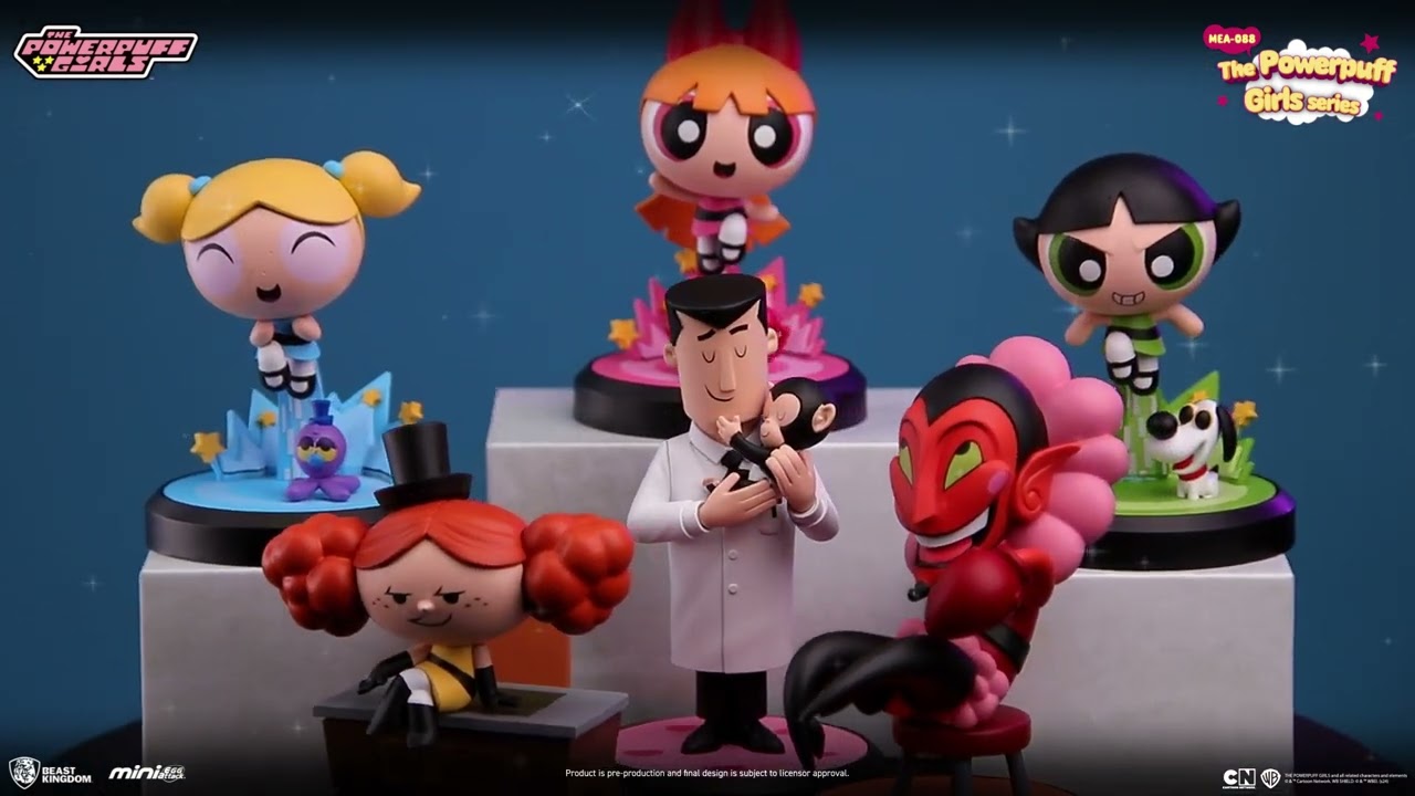Beast Kingdom/MEA-088 The Powerpuff Girls series Blind box set