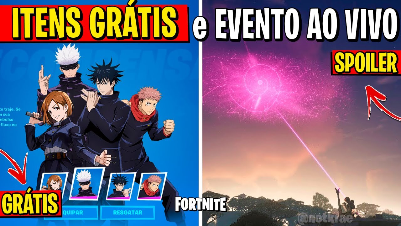 ⁣FORTNITE - ATUALIZAÇÃO FINAL, EVENTO AO VIVO e SKINS TEMPORADA 4 do CAPÍTULO 4!