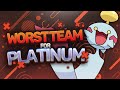 WORST TEAM for Pokemon Platinum