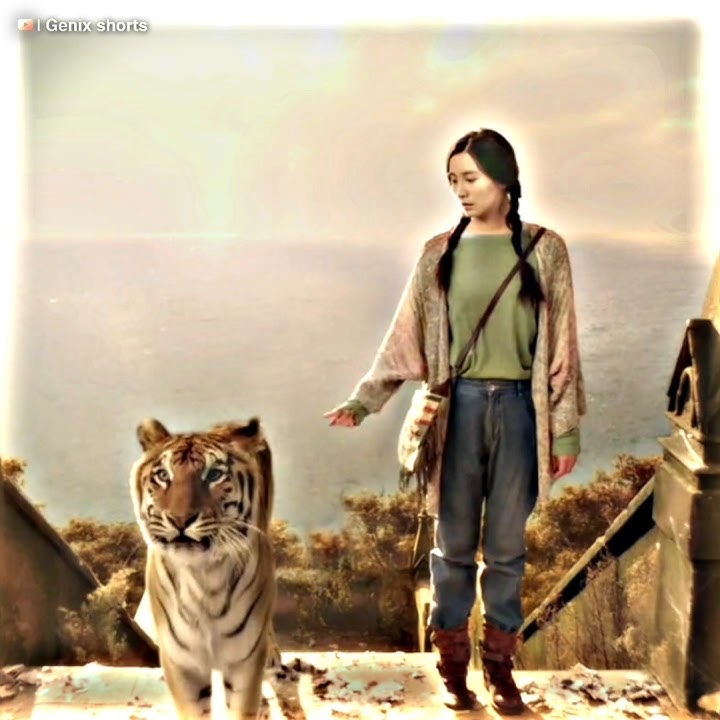 She found her little baby tiger 😍 | Ft.Diamonds shine like a diamond ✨ | Tiger robbers  #shorts