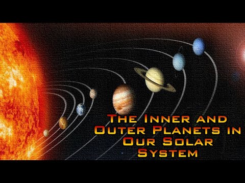 The Inner and Outer Planets in Our Solar System