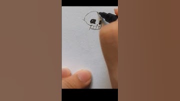 Drawing Sans Undertale || Vẽ Sans siêu dễ và đẹp #drawing #sans #undertale