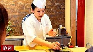 A restaurant run by a female sushi chef recognized by CNN and the world.