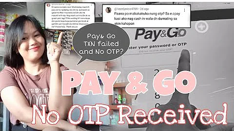 Question & Answer: GCASH CASH IN  Using PAY & GO MACHINE  (TXN FAILED AND NO OTP )|  Nitz Randes