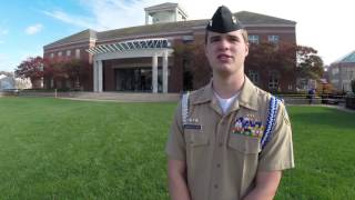 Herndon HS JROTC on Veterans Day 2016