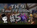 Clash Of Clans - TH9 Fancy Farming #5 | Minions And Tesla To Level 5!