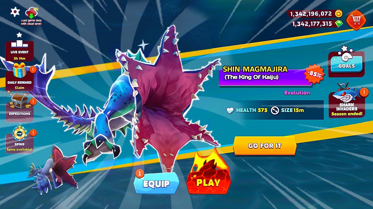 TITAN ABYSSHARK HUNGRY SHARK UNLOCKED GOT 90% OFF AND EAT ALL SHARK | HUNGRY SHARK EVOLUTION