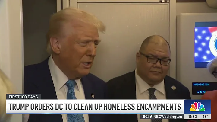 Trump says DC must clear homeless camps or feds will | NBC4 Washington