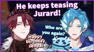 Altare CAN'T STOP TEASING Jurard during his BIRTHDAY!【Regis Altare | Jurard T Rexford】