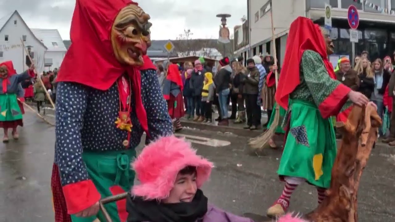 Narrentreffen in Möhringen 22 01 2023