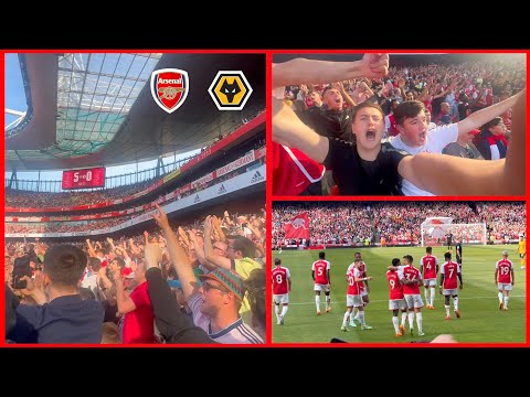Arsenal Finish Of The Final Day In Style| Arsenal Vs Wolves Matchday Vlog
