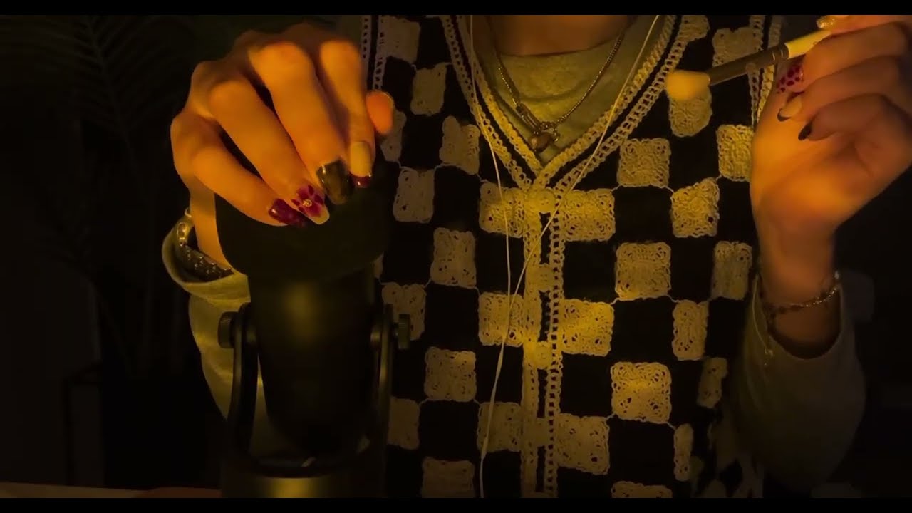 trying asmr for the first time ⭐️