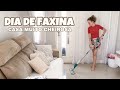 FAXINA NA CASA TODA | Tudo limpinho, organizado e cheiroso | CUIDANDO DO LAR COM UMA BEBÊ