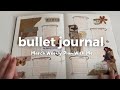 Vintage march weekly plan with me bullet journal setup   paperwrld