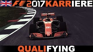ATTACKE AUF VERSTAPPEN | F1 2017 Karriere(2) #089 Großbritannien(Q)[German|HD+|PC|Wheel CAM]