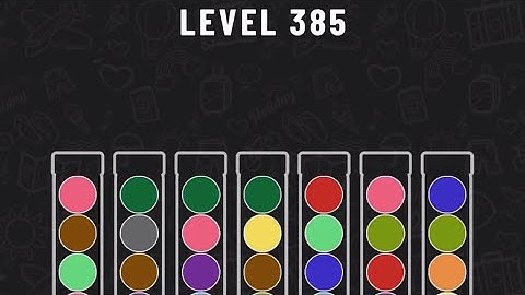 Ball Sort Puzzle Level 385 #ballsortpuzzle #ballsortpuzzlegameplay #puzzlegame #mobilegames