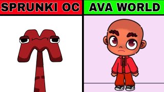 Sprunki Oc M From Alphabet Lore In Avatar World Mega Mix Compliation