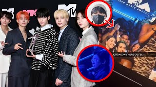 JUNGKOOK SPOTTED IN THE AUDIENCE, BANG PD and TXT attend 2023 VMAs
