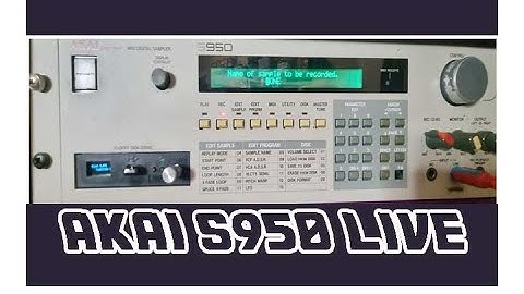 The Ultimate Akai S950 Sampler Setup & Tutorial