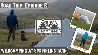 Wild Camping in the Lake District at Sprinkling Tarn| Road Trip: Ep 2