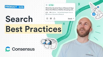 How to get the best search results in Consensus