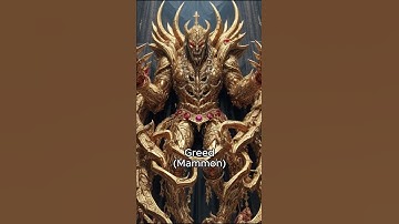 Ai Draws The Seven Deadly Sins as Demons! #ai #aiart #sins  #demons