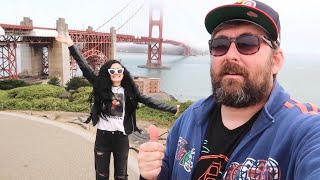 Walking Across The Golden Gate Bridge - Leaving San Francisco / Anderson’s Pea Soup & Bravoland