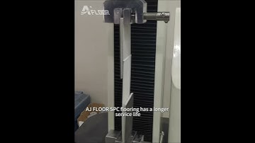 Peeling test is an important indicator of SPC flooring quality inspection.