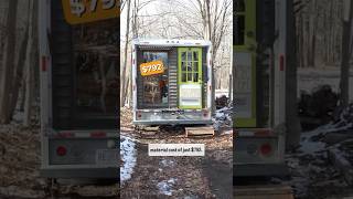 Old U-Haul turned Tiny Home for $792! #shorts