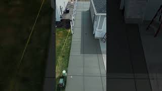 Concrete RV pad, patio and shed pad completed in one pour #concrete #landscaping
