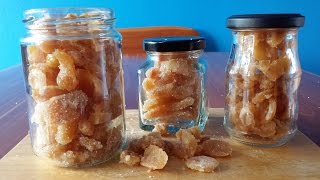 Candied Ginger Recipe