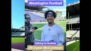 Interview - Washington DB's Dyson McCutcheon & Jordan Shaw