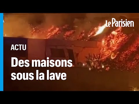 Eruption aux Canaries : des maisons englouties par la lave, 5000 personnes évacuées