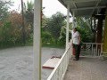 Heavy tropical rain in Jayuya, Puerto Rico