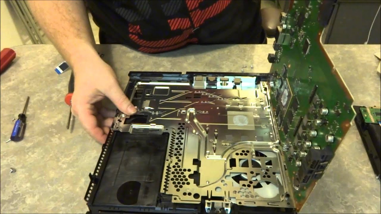 Taking apart ps4 to clean fan Idea