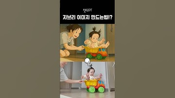 챗GPT 지브리 스타일의 이미지 만드는법!? #챗gpt #지브리이미지만들기 #ghibli