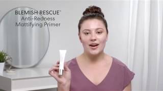Acne Makeup Routine with Blemish Remedy Face Primer from bareMinerals