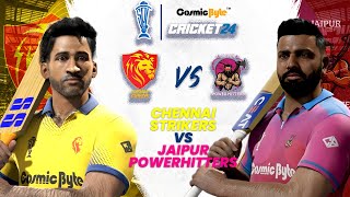 MATCH 26 - CHENNAI VS JAIPUR - LIVE - CRICKET 24 SPL