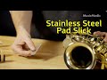Stainless Steel Pad Slick. Basic Tools for Woodwind Repair #saxophone #flute #clarinet #bassclarinet