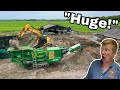 HUGE MACHINE ARRIVES + THIS DESTROY'S ANYTHING!!