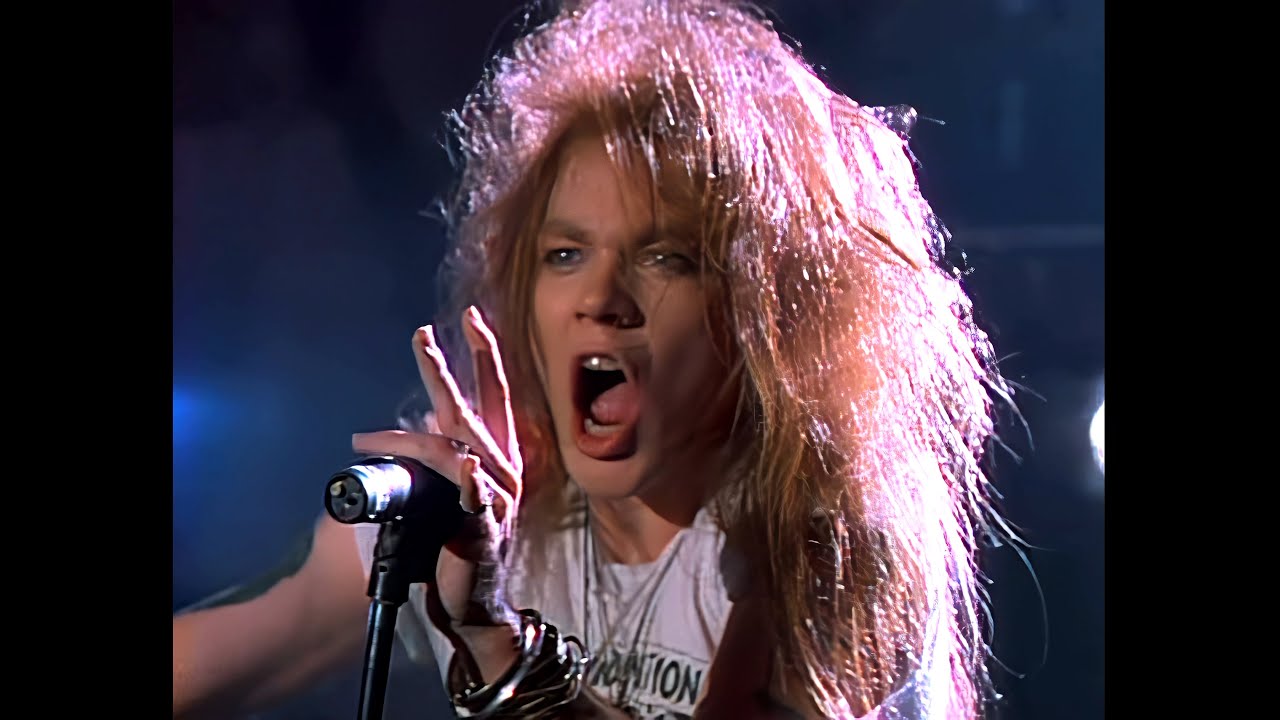 Guns N Roses   Welcome to the Jungle Music Video Remastered HQHD4K