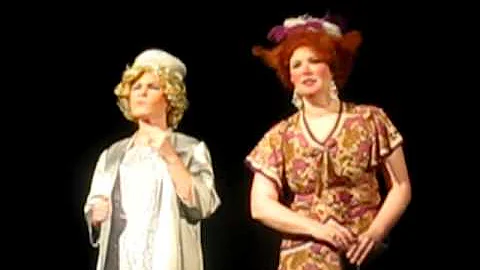 Kimberly Barrett as Lina Lamont - Diction Coach Ms...