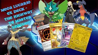 Mega Lucario Ex Deck - Ranked Pokémon TCG Live. (The Highway To Master League)