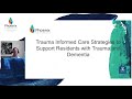 WEBINAR | Dementia and Trauma in Aged Care | Phoenix Australia