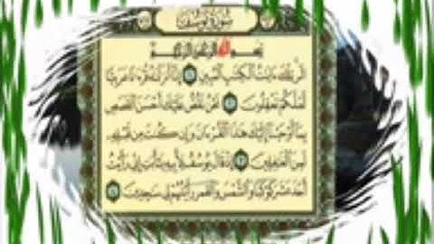 أيات بينات من الذكر الحكيم ((سورة يوسف ))