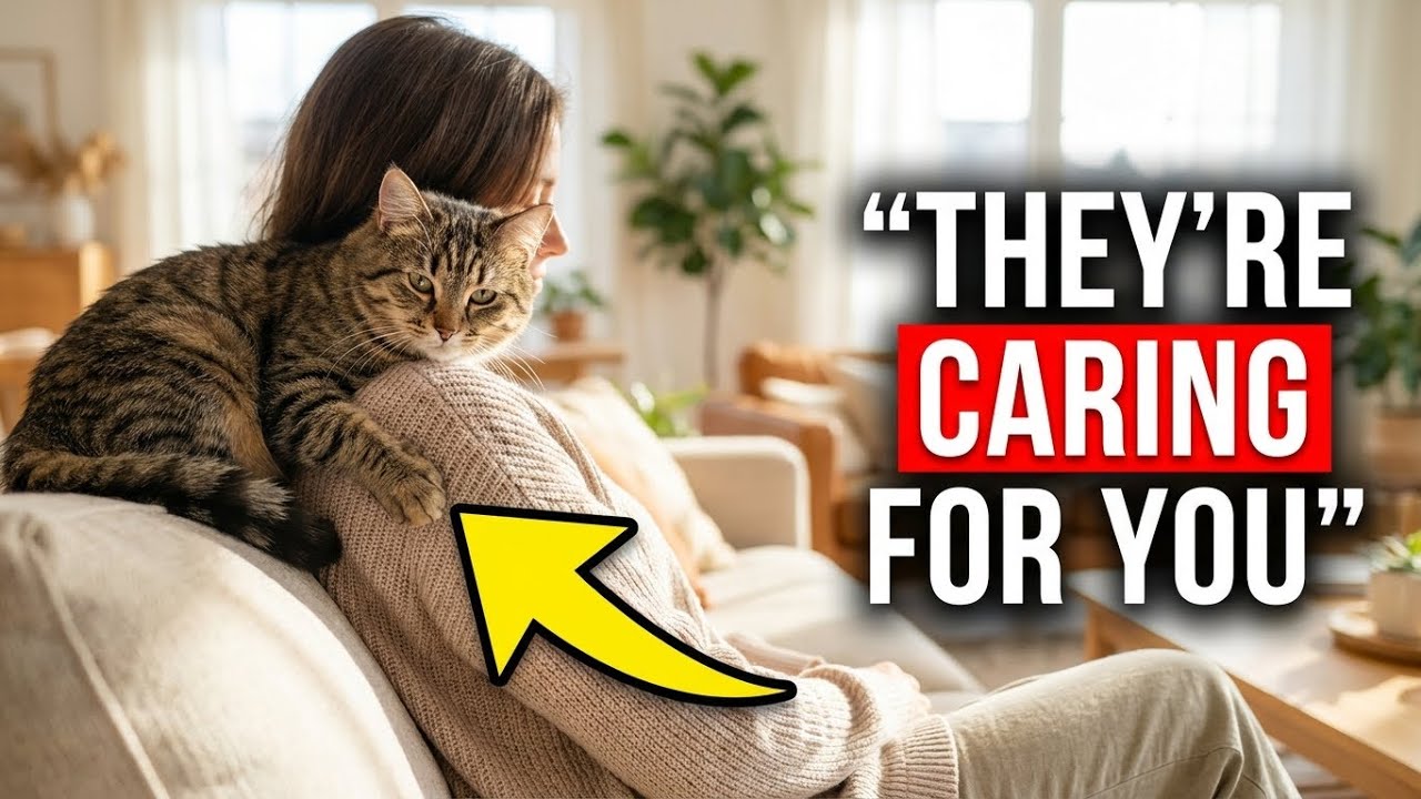 7 незаметных признаков того, что ваша кошка принимает вас за своего котенка.